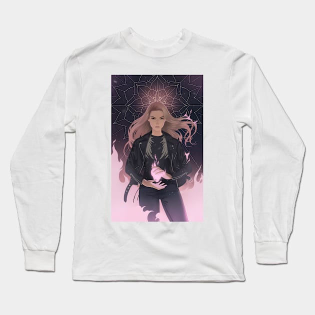 Wynonna, The Phoenix Long Sleeve T-Shirt by KimbraSwain